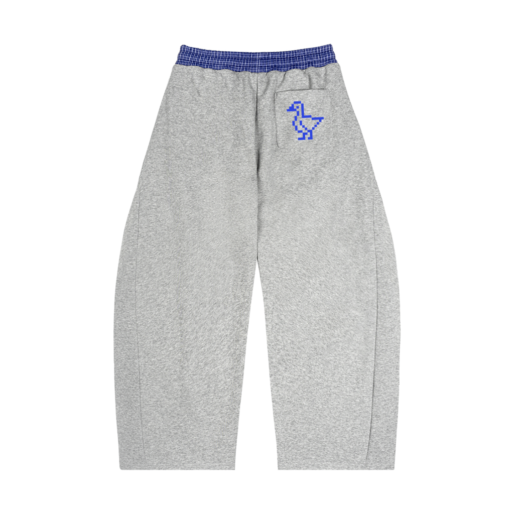 Pixel Goose — Plaid Waistband Sweats