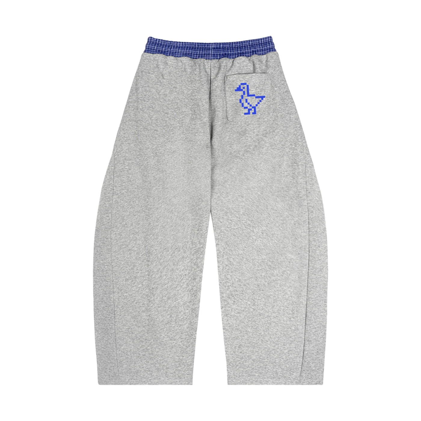 Pixel Goose — Plaid Waistband Sweats