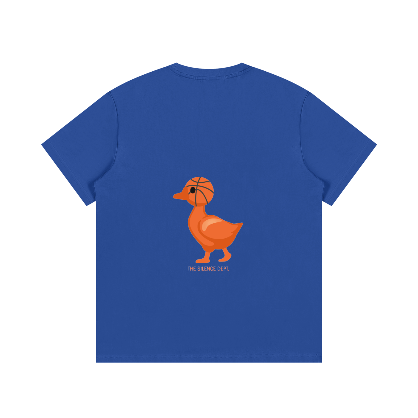 Essential Basketball Goose — T-shirt in Knicks Colors