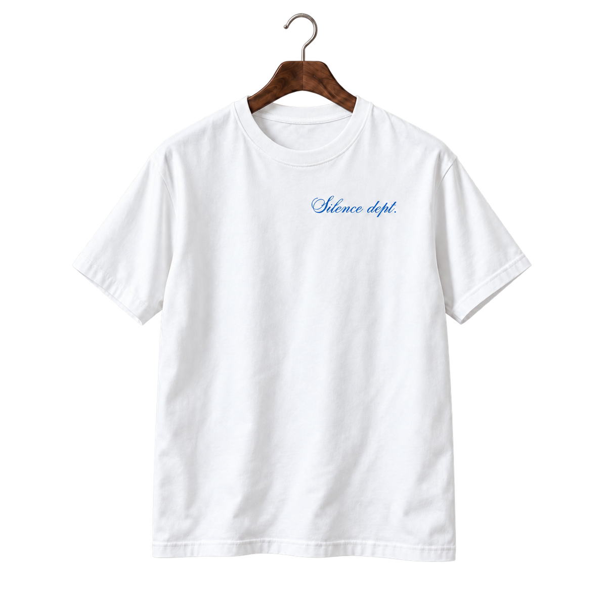 Silence Dept. Vacation – Cotton T-shirt — front view